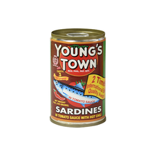 Load image into Gallery viewer, Young’s Town Sardines In Tomato Sauce with Hot Chili (155g)