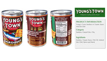 Load image into Gallery viewer, Young’s Town Sardines In Tomato Sauce with Hot Chili (155g)